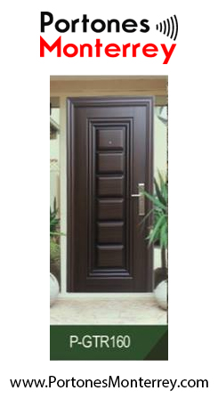 Puertas Prefabricada de Seguridad Modelo 160 – Prefabricada para claro de 96cm x 205cm Alto – Medida Unica