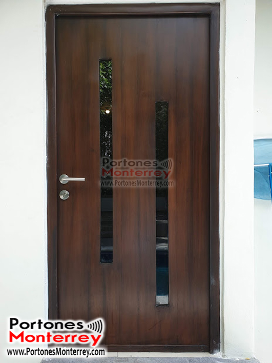Puertas de Seguridad Contemporanea 499 – Imitacion Madera