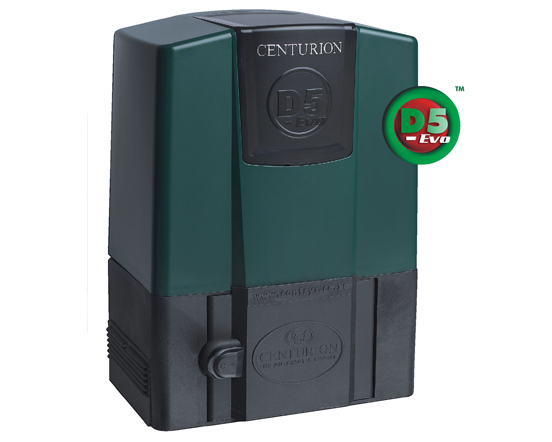 Motor Cremallera D5 Centurion – Bateria de Respaldo y Apertura Rapida Variable para portones de hasta 500kg Uso Residencial